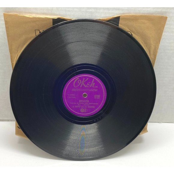 Al Dexter Troopers Pistol Packin Mama 10" Record 78RPM Okeh 6708 Rosalita - Picture 5 of 5